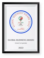 Great Companies - Global Business Award - PlayAblo LMS, 2022